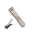 Finger nail cutter clipper small silver stainless steel - viva instruments
