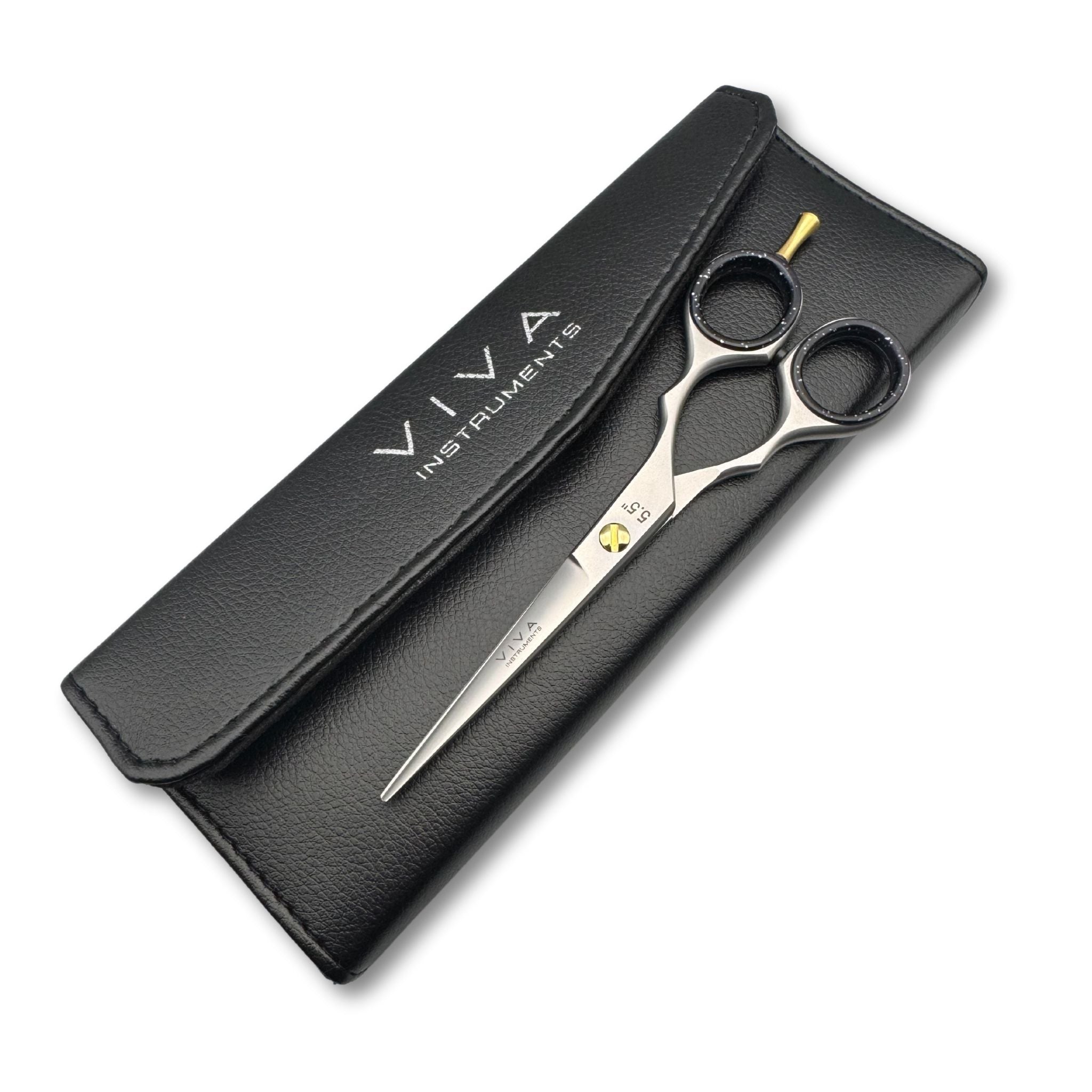 barber hair scissors shears salon hair dressing tools - viva instruments 