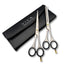 barber hair scissors set thinning shears salon hair tools - viva instruments 