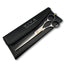 barber scissors shears 7 inch silver finish salon hair tools - viva instruments