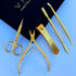 Manicure Tools Kit Cuticle Cutter Nipper Scissors Pushers Cutters